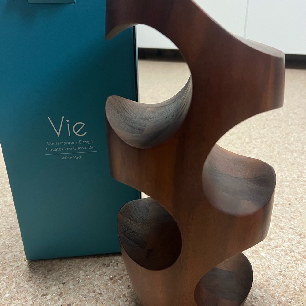 Vie Wooden Wine Rack